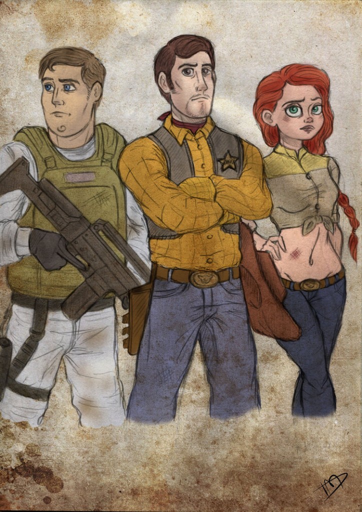 Buzz, Woody e Jessie